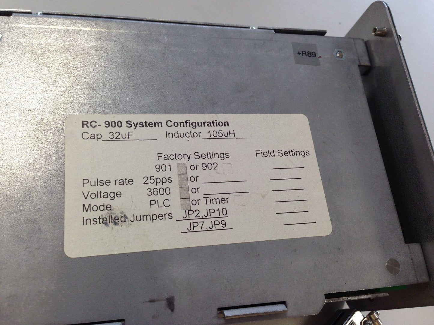 Xenon Rc-900 Uv/Vis Pulsed Light System Interface Controller,Tl