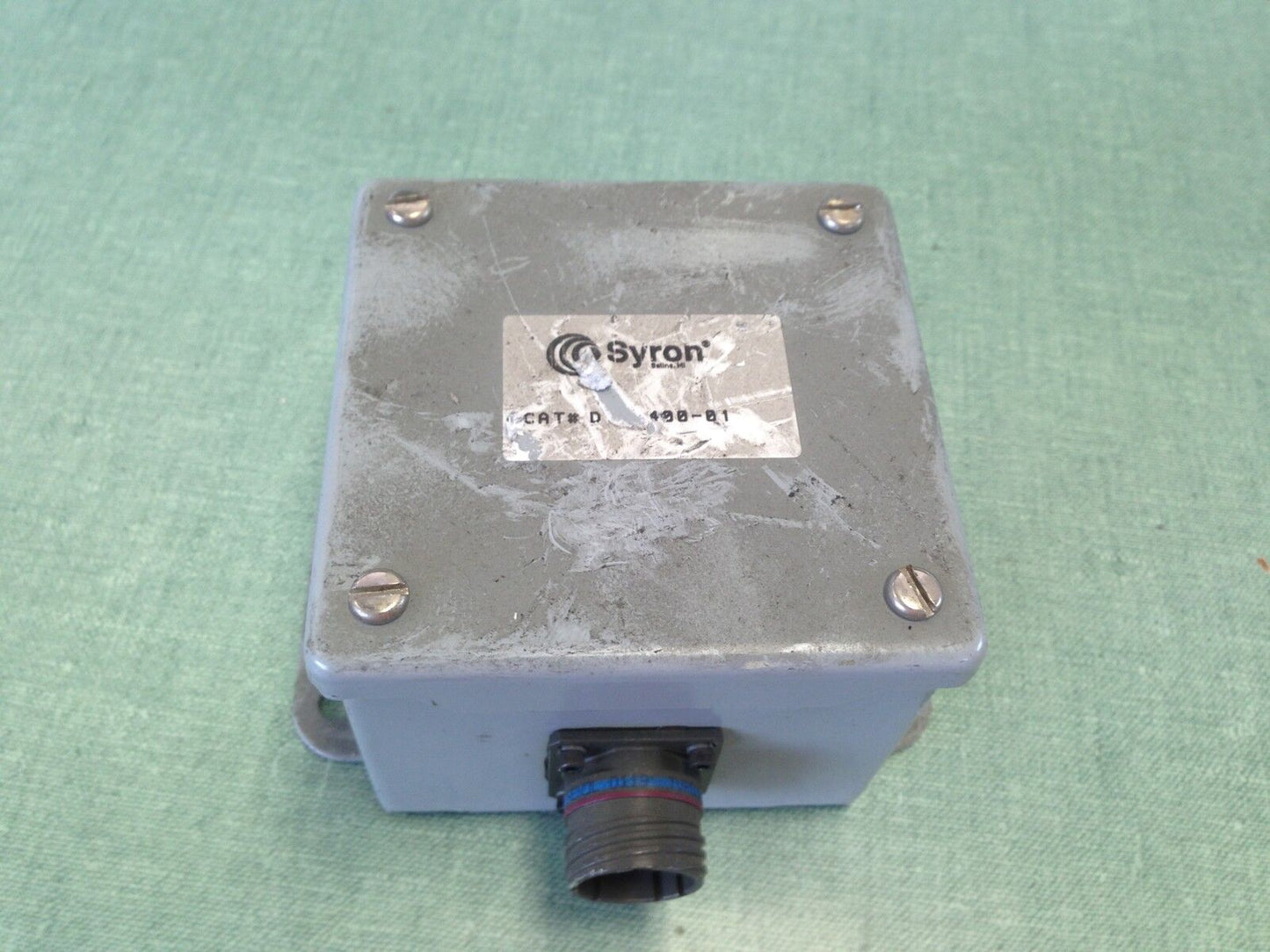 New Syron Cat# Dtc1400, Sensor Cable Junction Box,Syron Dtc1400 ,Ta,Fi
