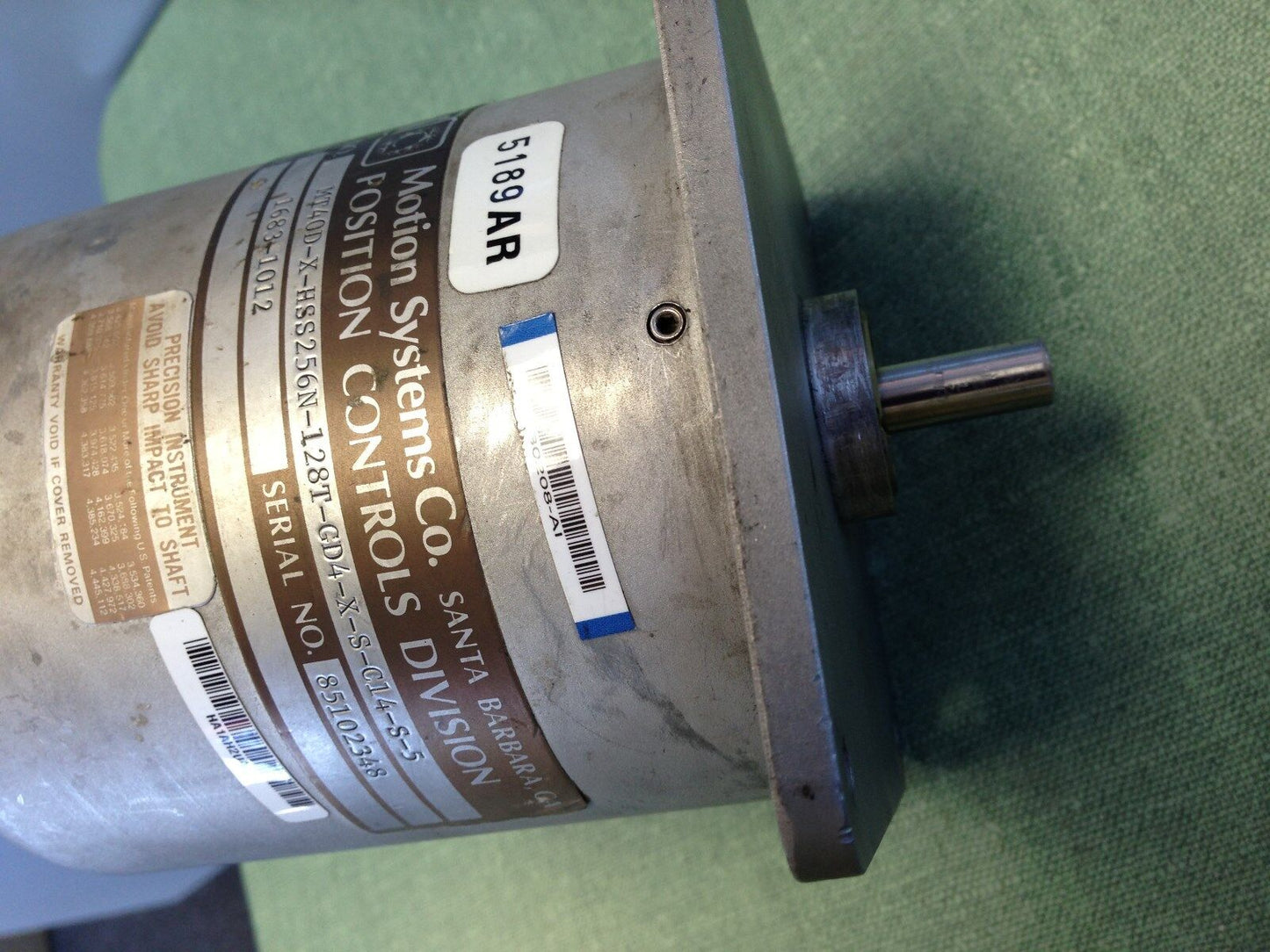 Bei 1683-1012 Motion Systems Encoder Mt40d-X-Hss256n-128T-Gd4-X-S-C14-S-5,Tk