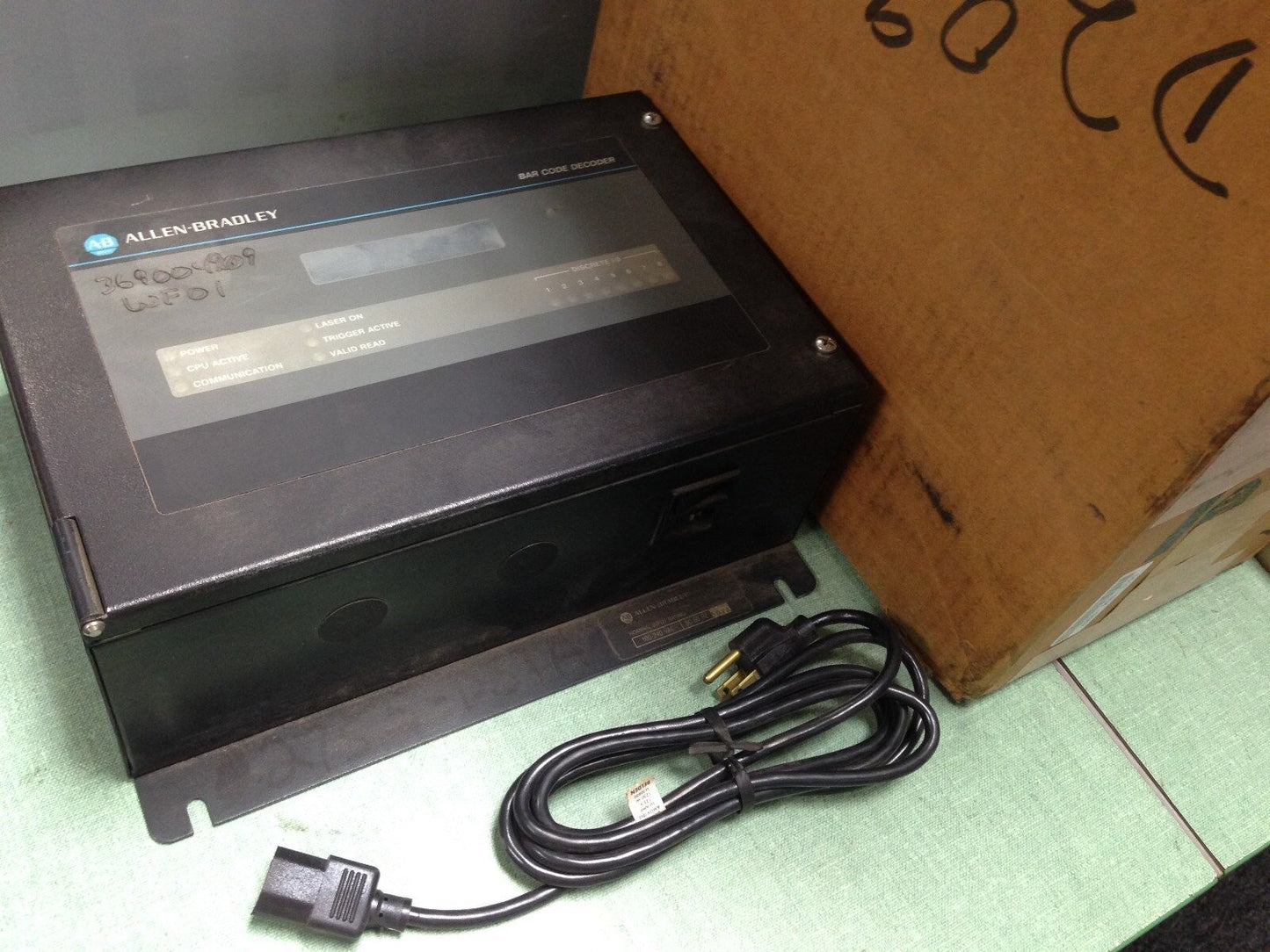 Allen Bradley 369004909 Wf01,2755-Ds1a-B2,2755-Ds1a Bar Code Decoder,Cf