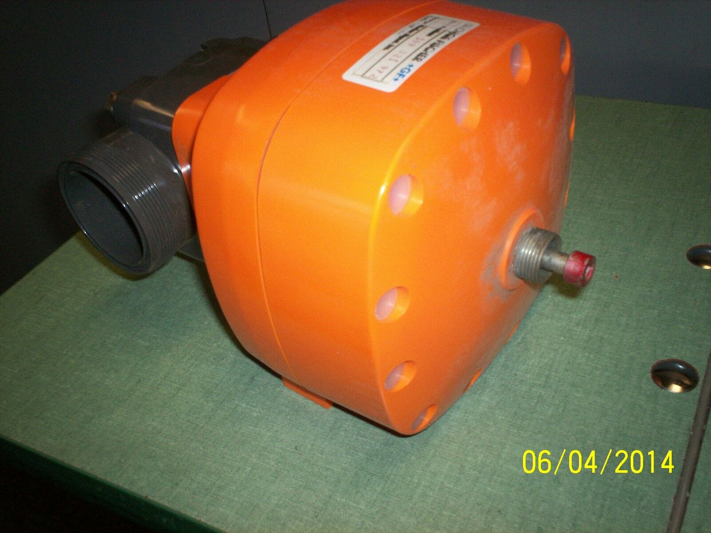 New George Fischer 199.021.972 Pneumatic Diaphragm Valve 2-1/4" Npt Function