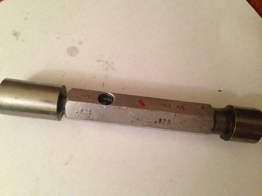 Go No Go Plug Gauge Inspection Gage 821,828 Bay State .821 .828,Ag