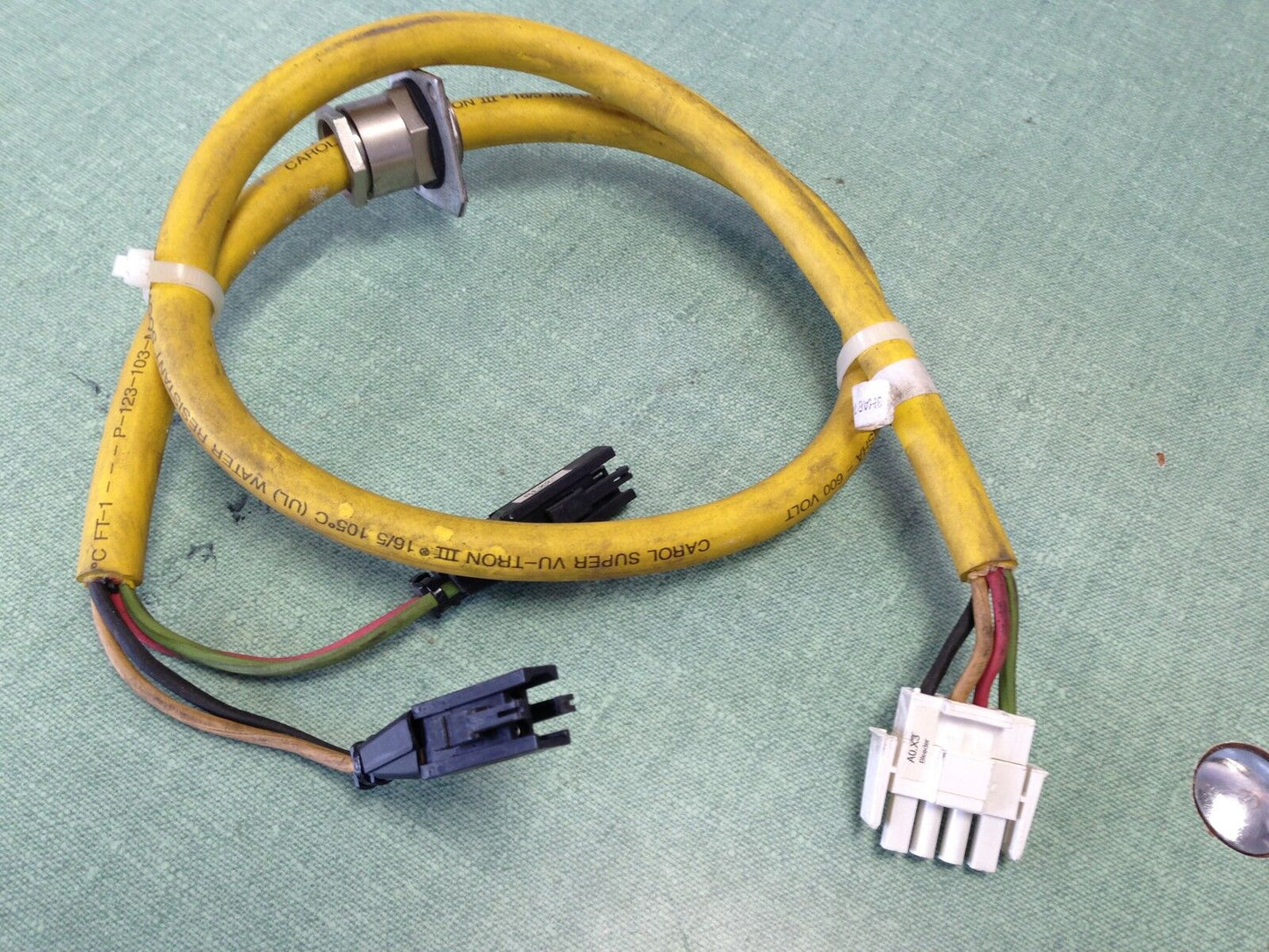 Robotic Cable Assembly Cordset Carol Super 3Hab 7426-1/01,Carol Vu-Tron Iii,Ev