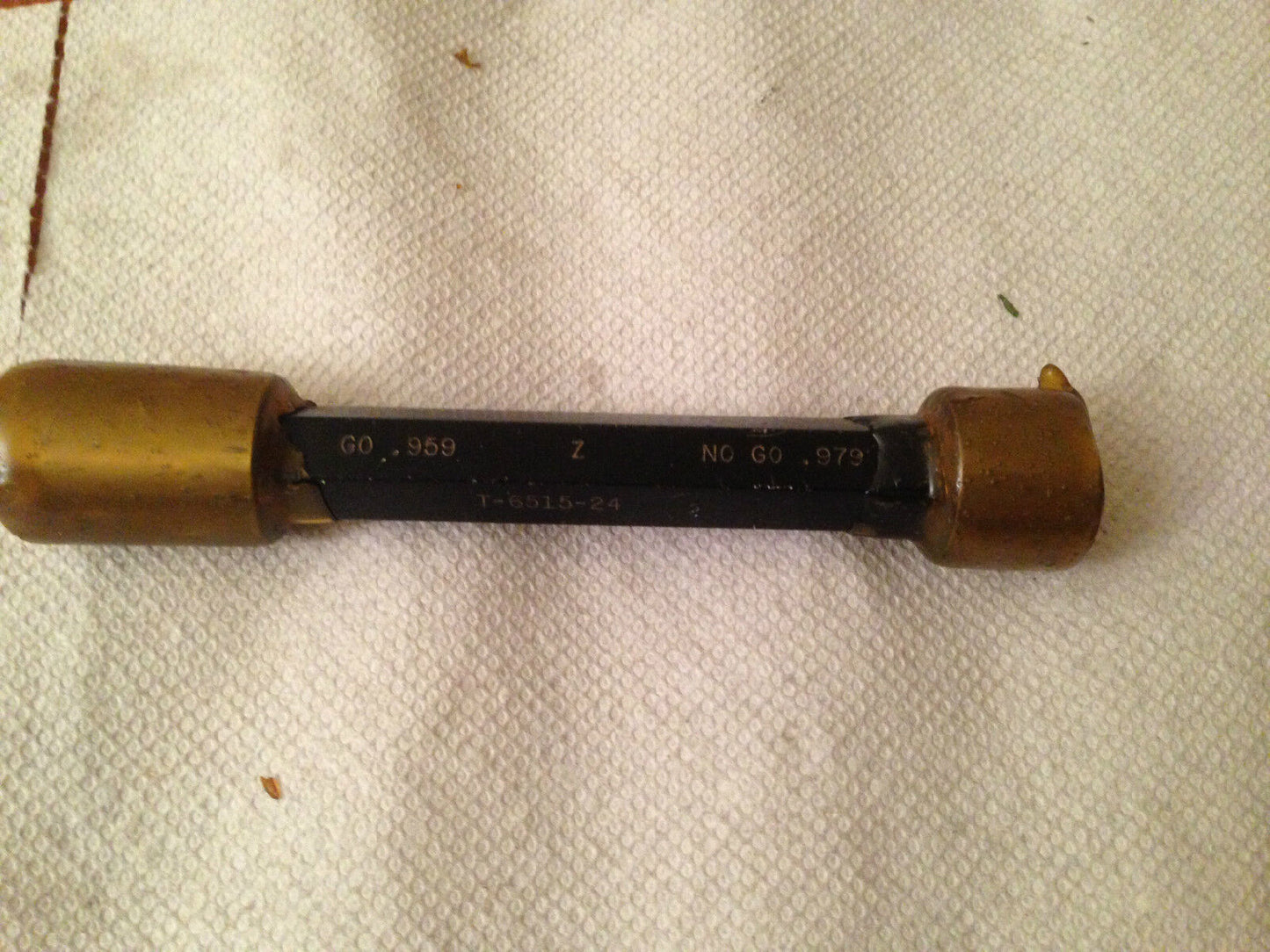 The Pipe Machinery 959,979 Inspection Gage Go No Go Plug Gage .959 .979,Ag