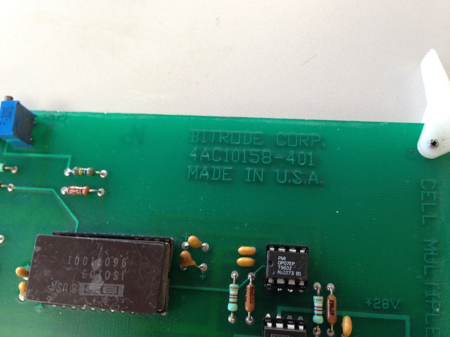 Bitrode Pcb Circuit Plc Board  4Ac10158-401 Cell Multiplexer Board,Tl