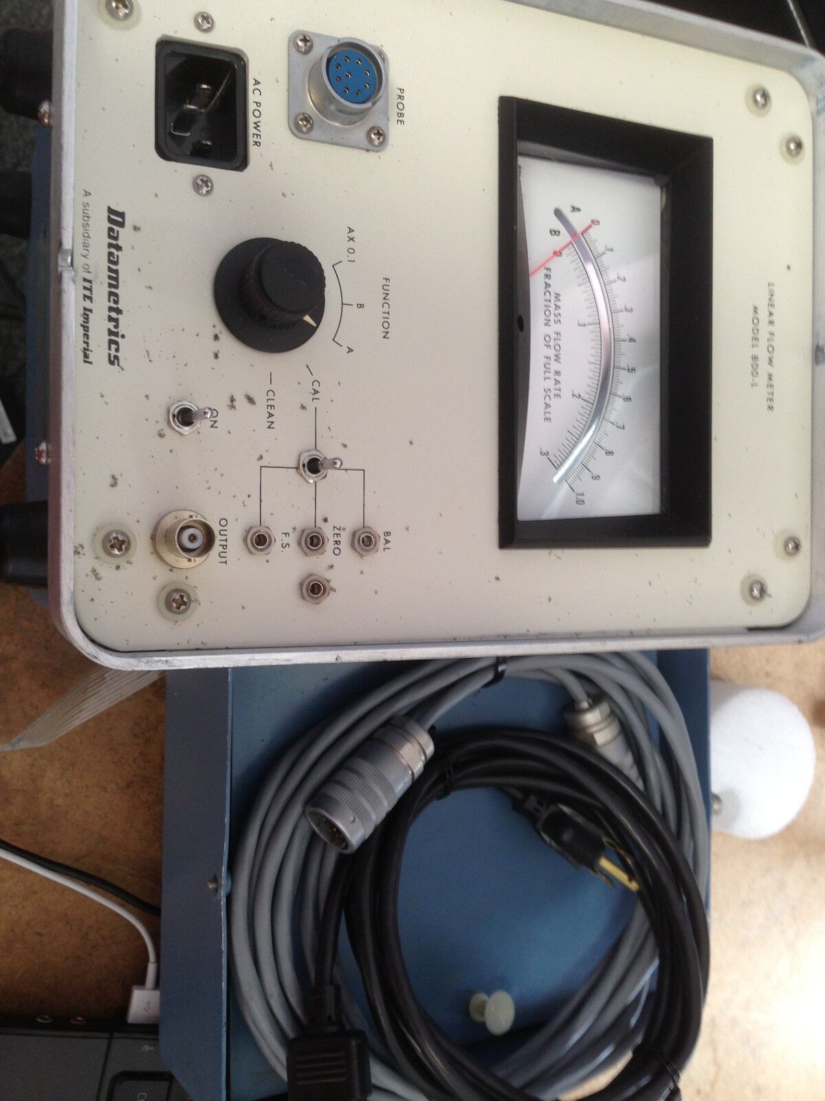 Datametrics/Ite Imperial Typr 800-Lm Linear Flow Meter Model 800-L ,En