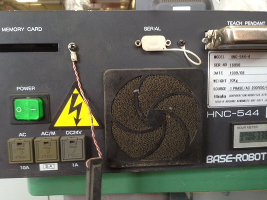 Hirata Hnc-544-4 Base Robot Controller Input 1Phase 200Vac 10A  Hnc-544,En