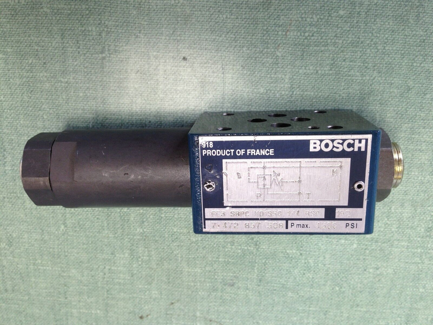 New Bosch Fe3 Sbpc M01s50 1/4 Bsp 192 Hydraulic Reducing Valve 7 472 857 508,En