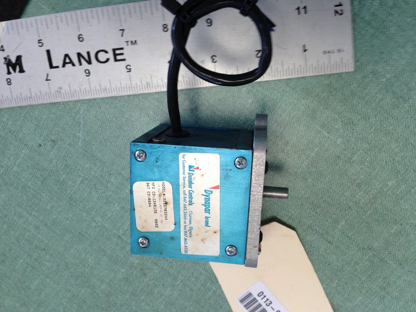 Dynapar 2212703244 Rotary Encoder,1/4" Shaft O.D. ,22I2703244 ,Sv