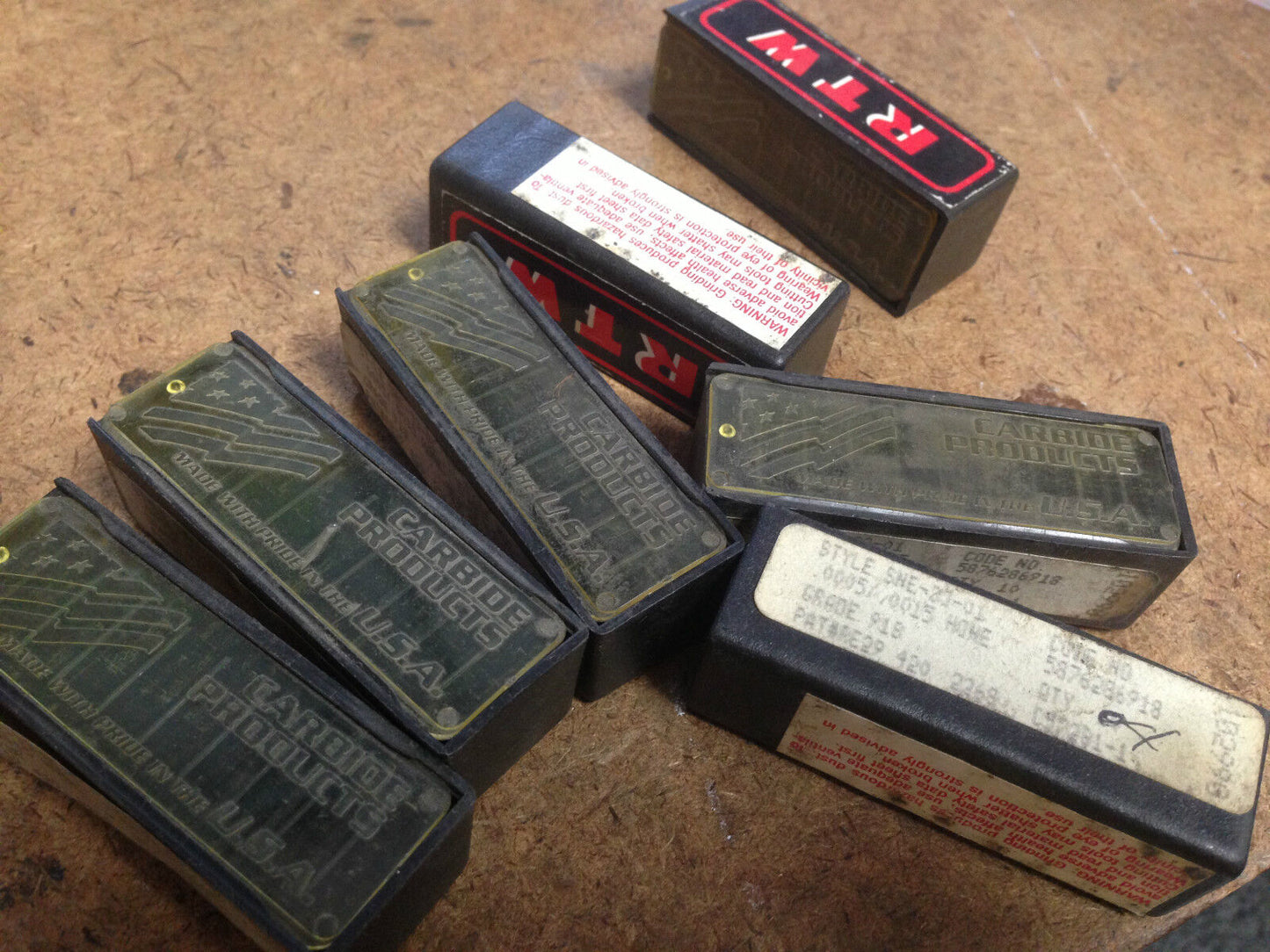 New Lot 64 Rtw Sne-33-01,918 Grade,Carbide Inserts,Black,Sne 33 01,Tn