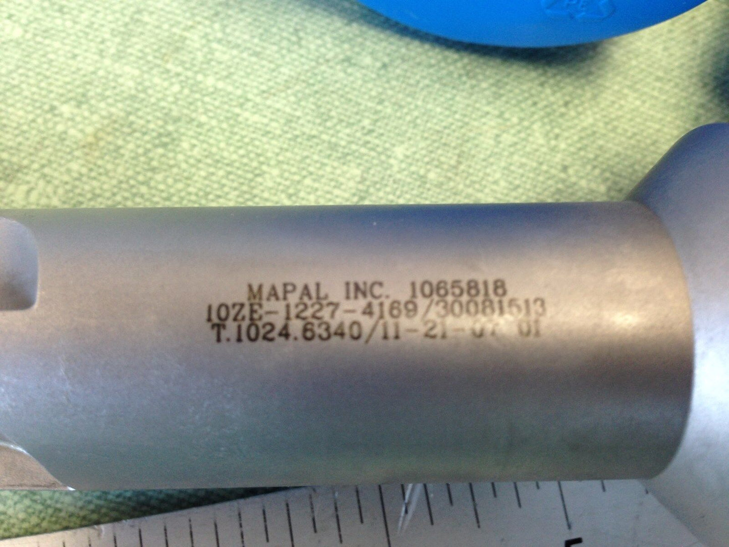 Mapal 10Ze-1227-4169/30081513,1065818 Pcd-Tip Coolant Bar,Hsk-A63 Shank,Sc