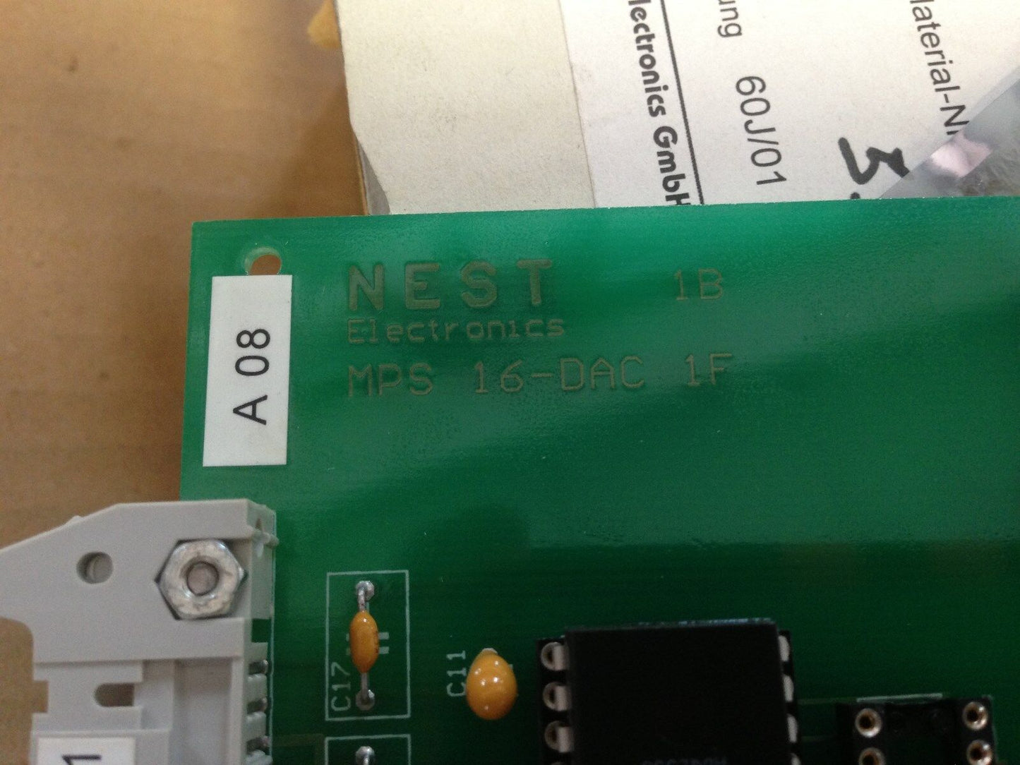 New Mahle Mps 16-Dac 1F, Nest Electronics Pcb Card  Mps 16-Dac 1F,Ax
