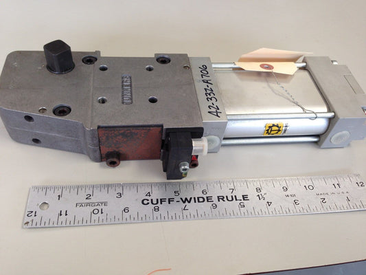 Tunkers Ku 50 V A033 T12 Npt Pneumatic Power Clamp,130* Rotation,Ni2-Q9,Tn