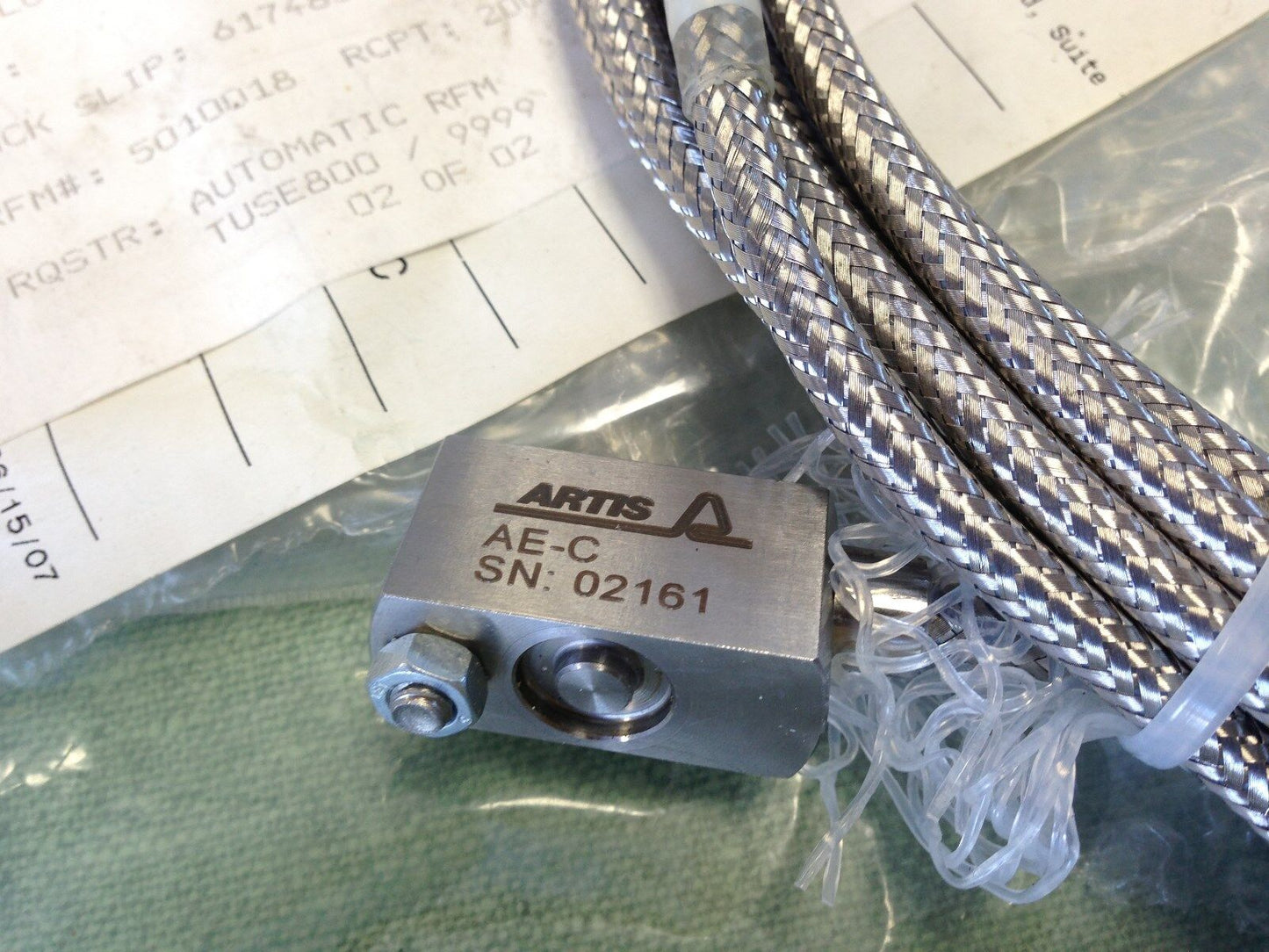 New Artis Ae-C 0103180 Acoustic Emission Sensor, 5-Meter Cable Length,Aec,Ay