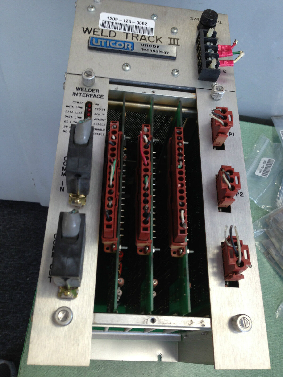 Uticor Technology 76526,Weld Track Iii Board Welding Controller,60C74-4,120 V,Tm
