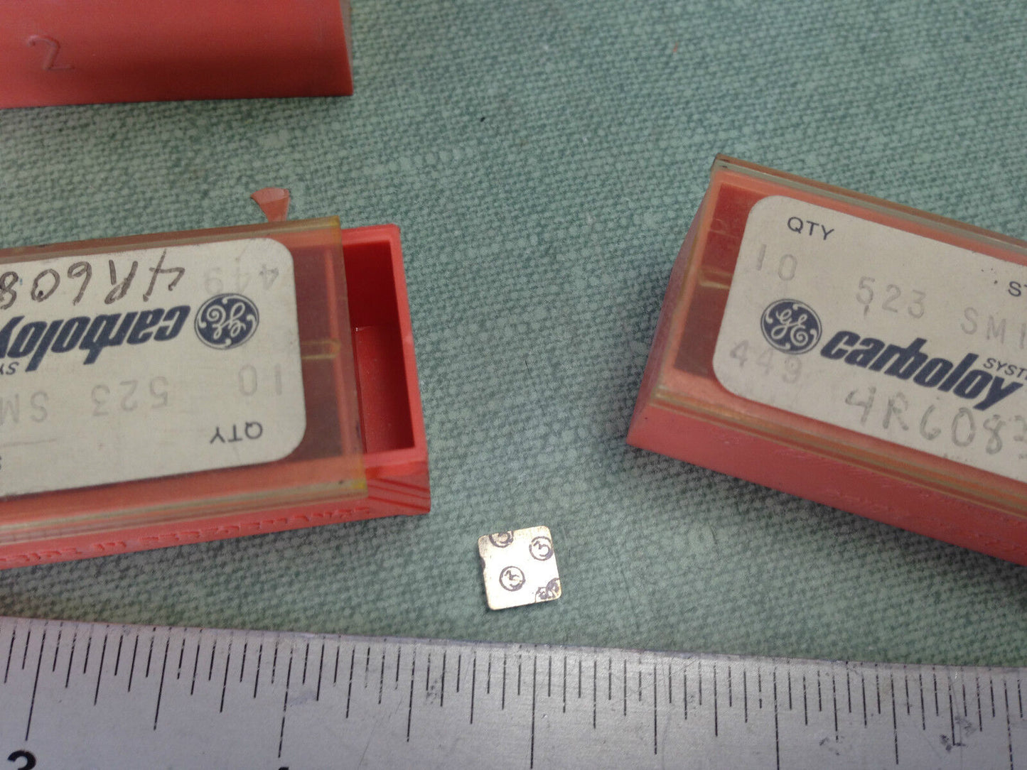New Lot 60 Carboloy Ge 523 Sm10 32 Carbide Inserts, Grade: 449,4R6083,Sv