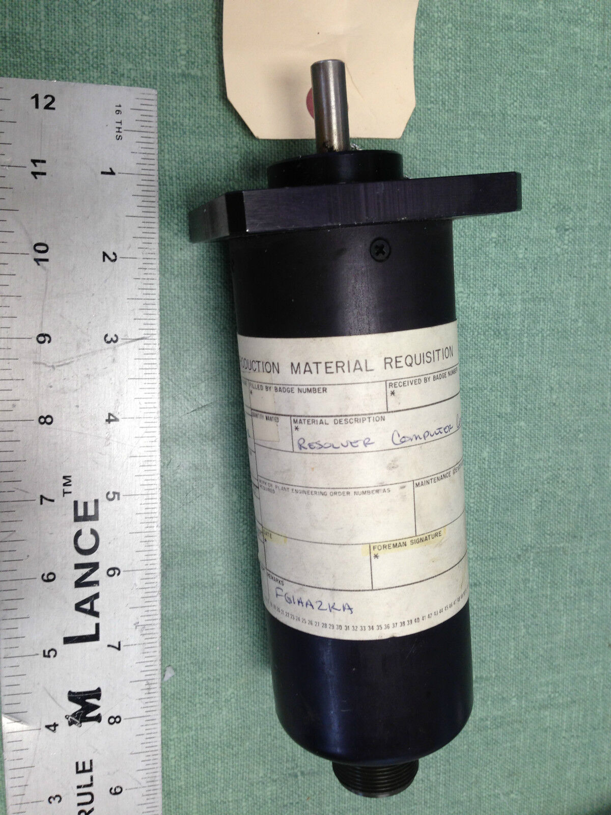 Computer Conversions Motor  Hmr90-64Cr Rotary Encoder Resolver,Te