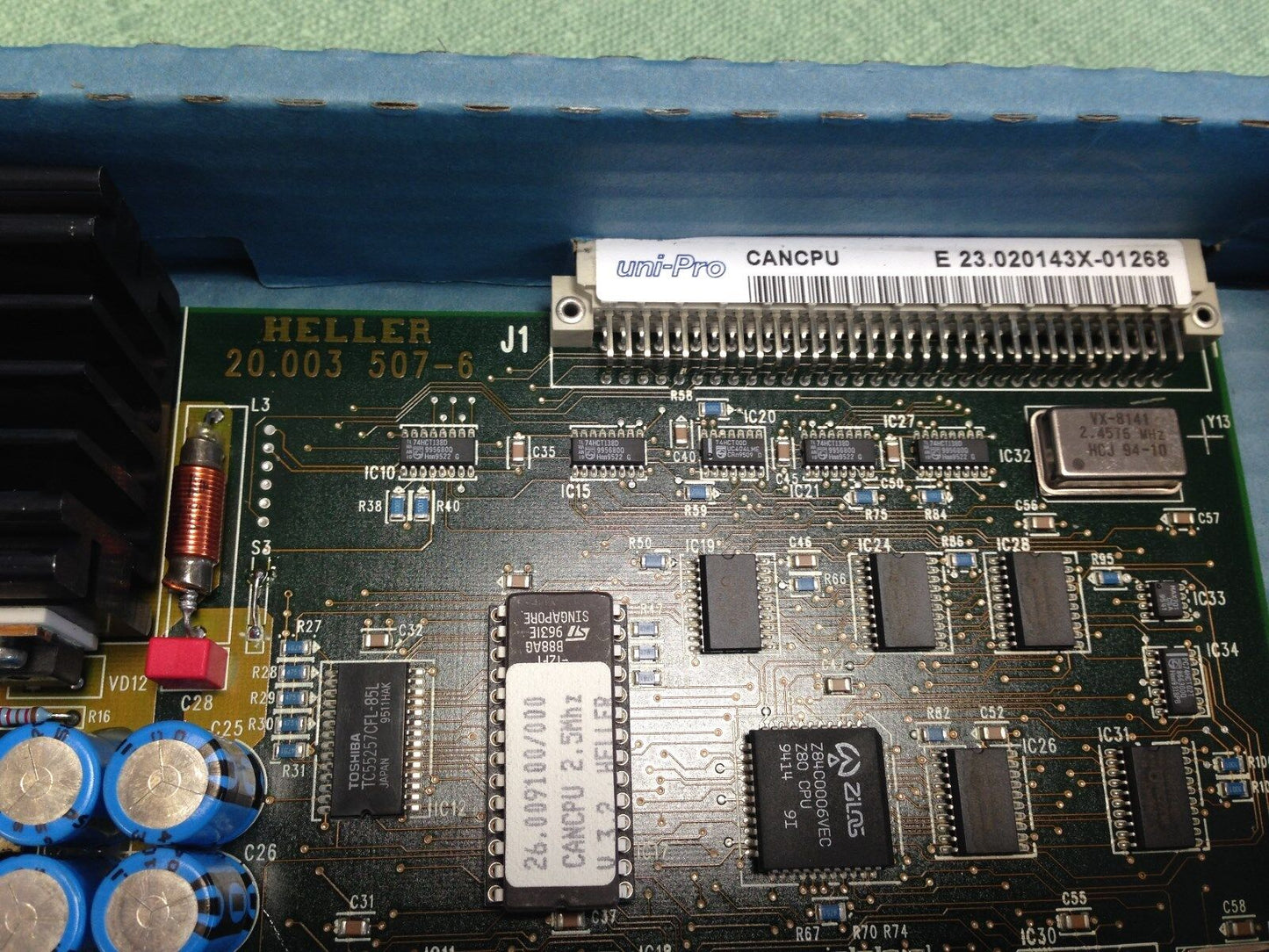 New Heller 20.003 507-6,Uni-Pro Cnc 90 ,E-01268,E 23.020143 X-01268 Can Cpu,Dd