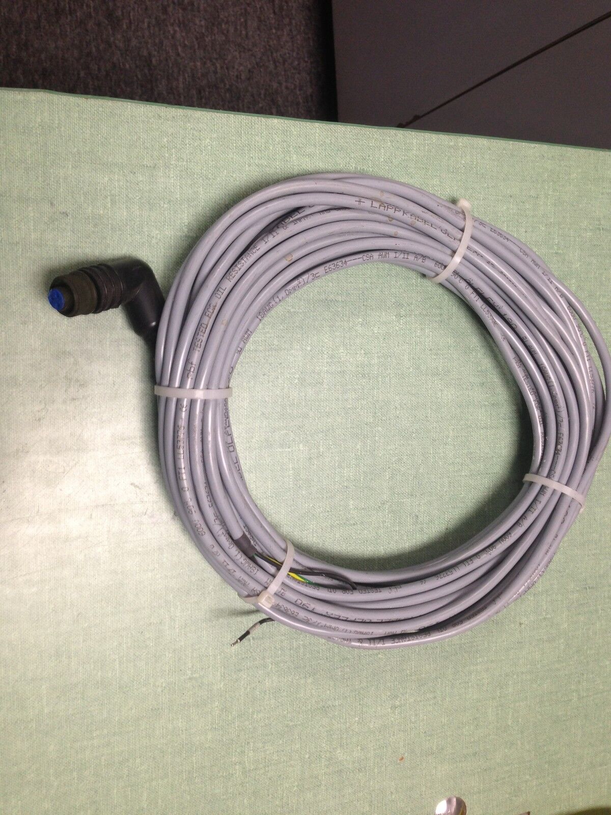 New Robotic Gmb-004-018 Hf,E63634 Machine Cable Assembly Cordset Intercon,Ew