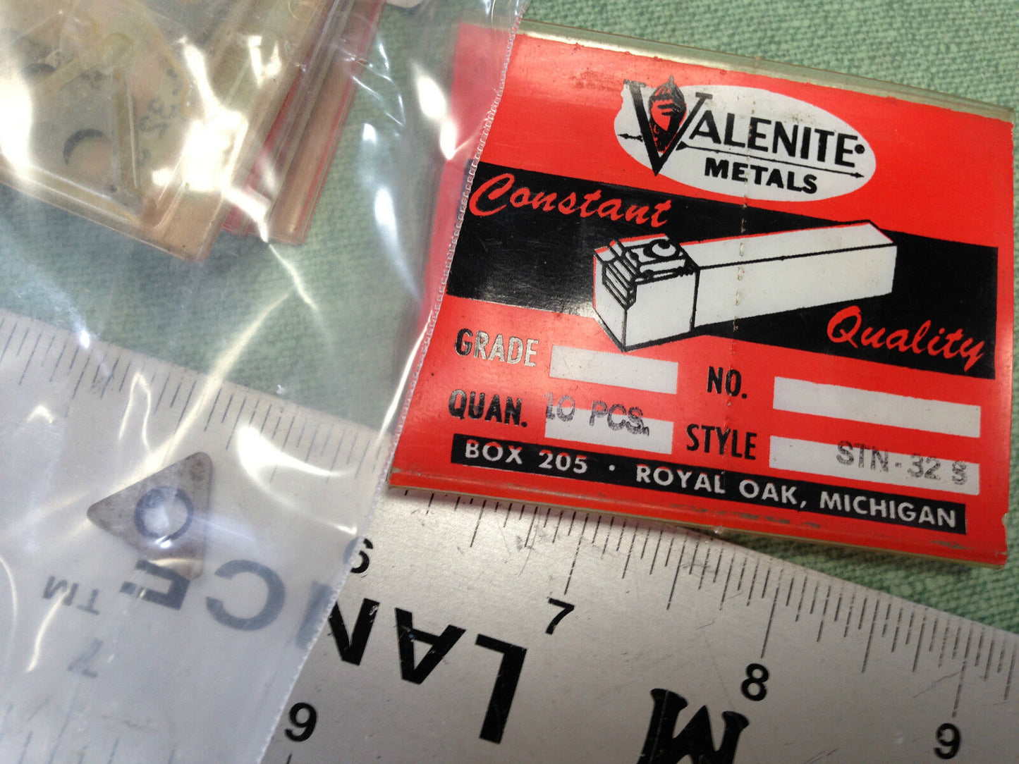 New Lot 50 Valenite Stn-32S Carbide Inserts,Valenite Stn-32,Tl