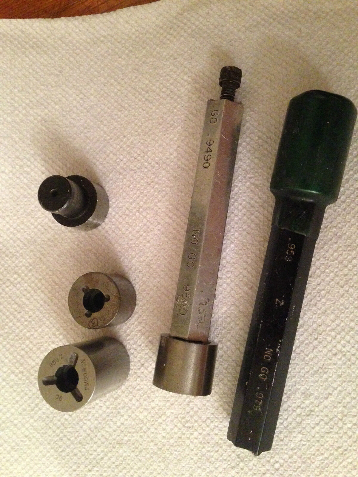 The Pipe Machinery 952 Inspection Gage Go No Go Plug .952 .959 .940 .940 .959,Ag