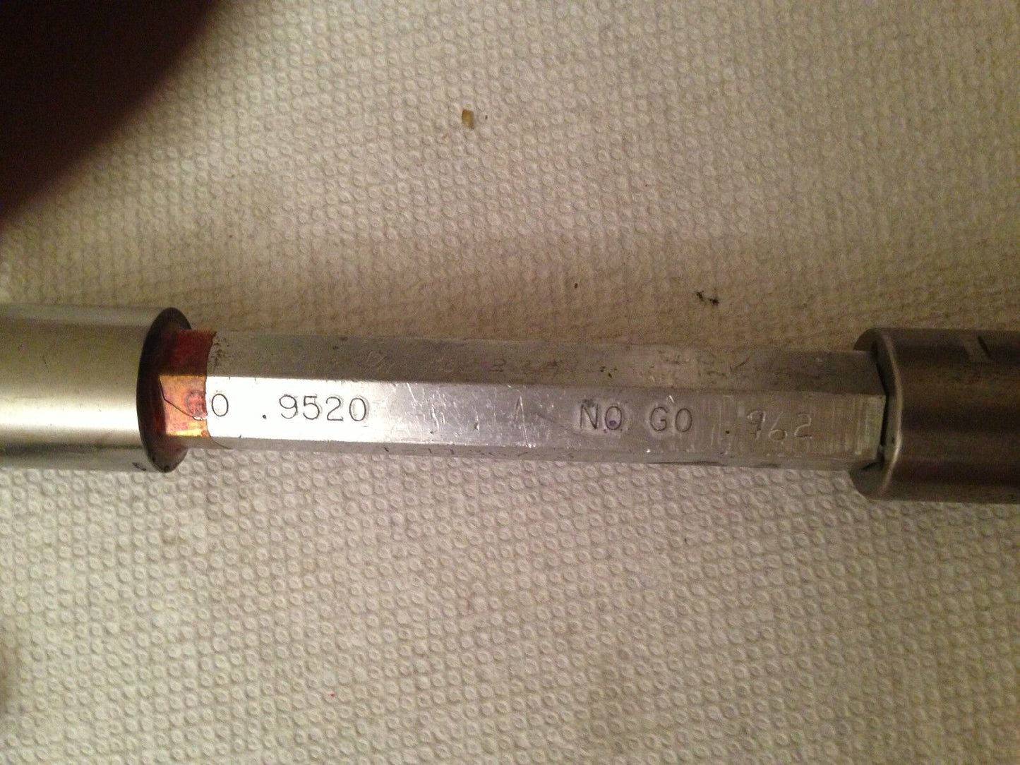 The Pipe Machinery 9520,962 Inspection Gage Go No Go Plug Gage .9520 .962,Ag