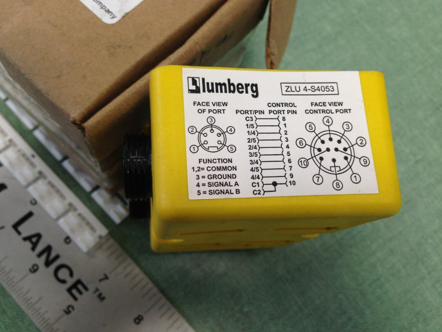 New Lumberg Zlu 4-S4053 Four-Port Mini Distribution Box,27-192-6105,Bu
