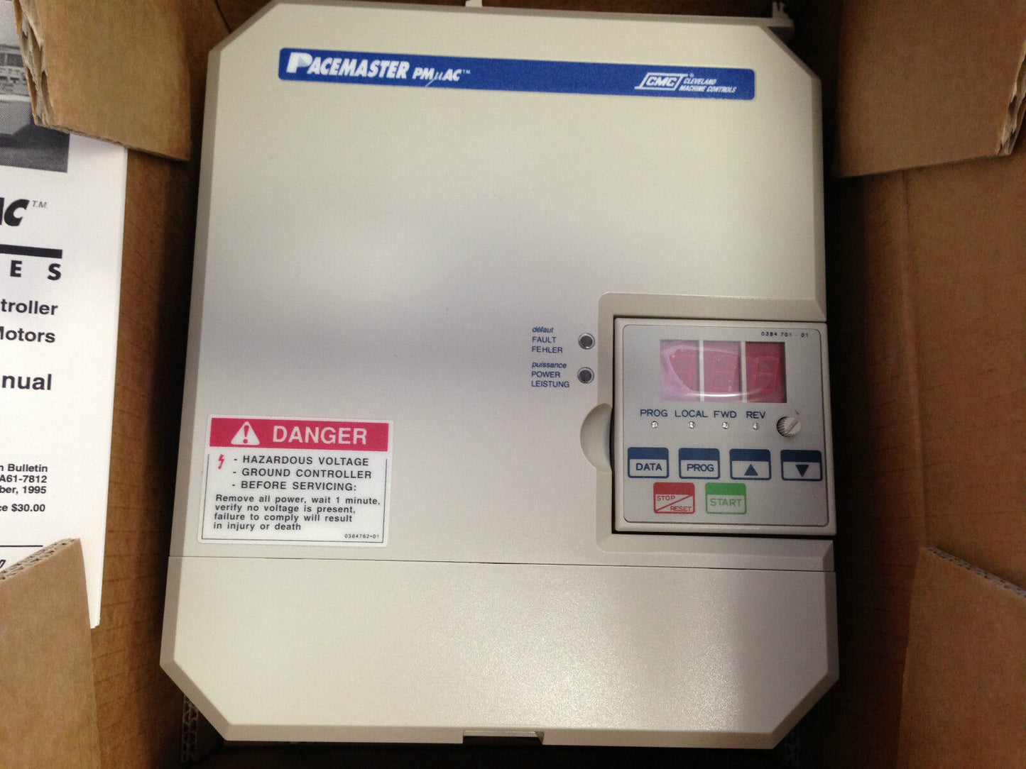 Cleveland Machine,Cmc Pmac-P4041-1Aa Ac Drive,400/460Vac,3Hp,New Old Stock,Tn