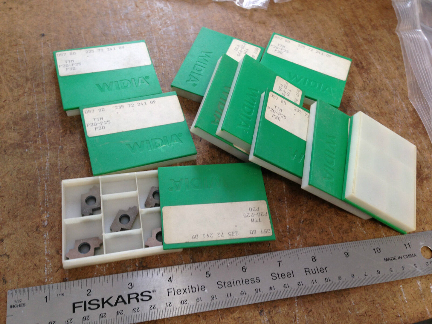 New Lot 50 Widia Ttm P20-P25 P30 Carbide Inserts 057 80 235 72 241 09,Sv