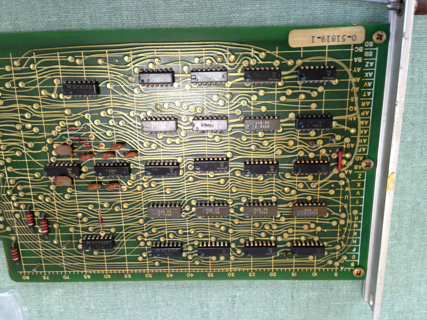 Reliance Electric Mncb  0-51819-1 Pcb Board 82746-50C,O-51819-1,To