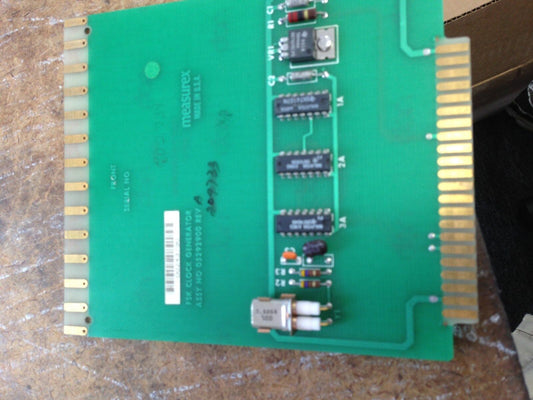 Measurex Pcb Module Assy No 05292900 Rev A Fsk Clock Generator