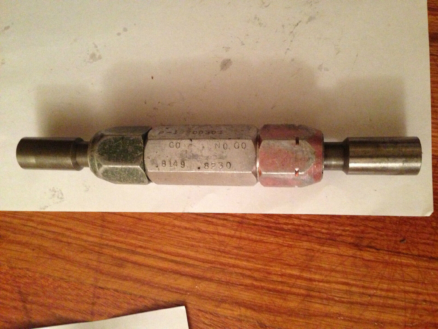 The Pipe Machinery 8149,8230 Go No Go Plug Gauge Inspection Gage .8149 .8230,Ag