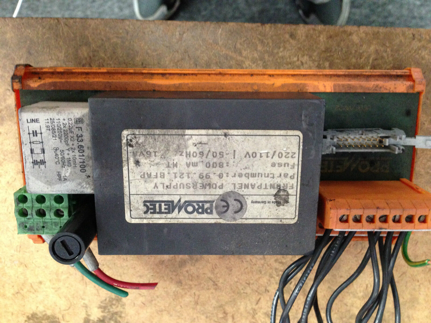 Lot 3 Mixed Prometec Cnc Electrical Power Supply Uebf/0022 0.99.121. Bfap,Tn
