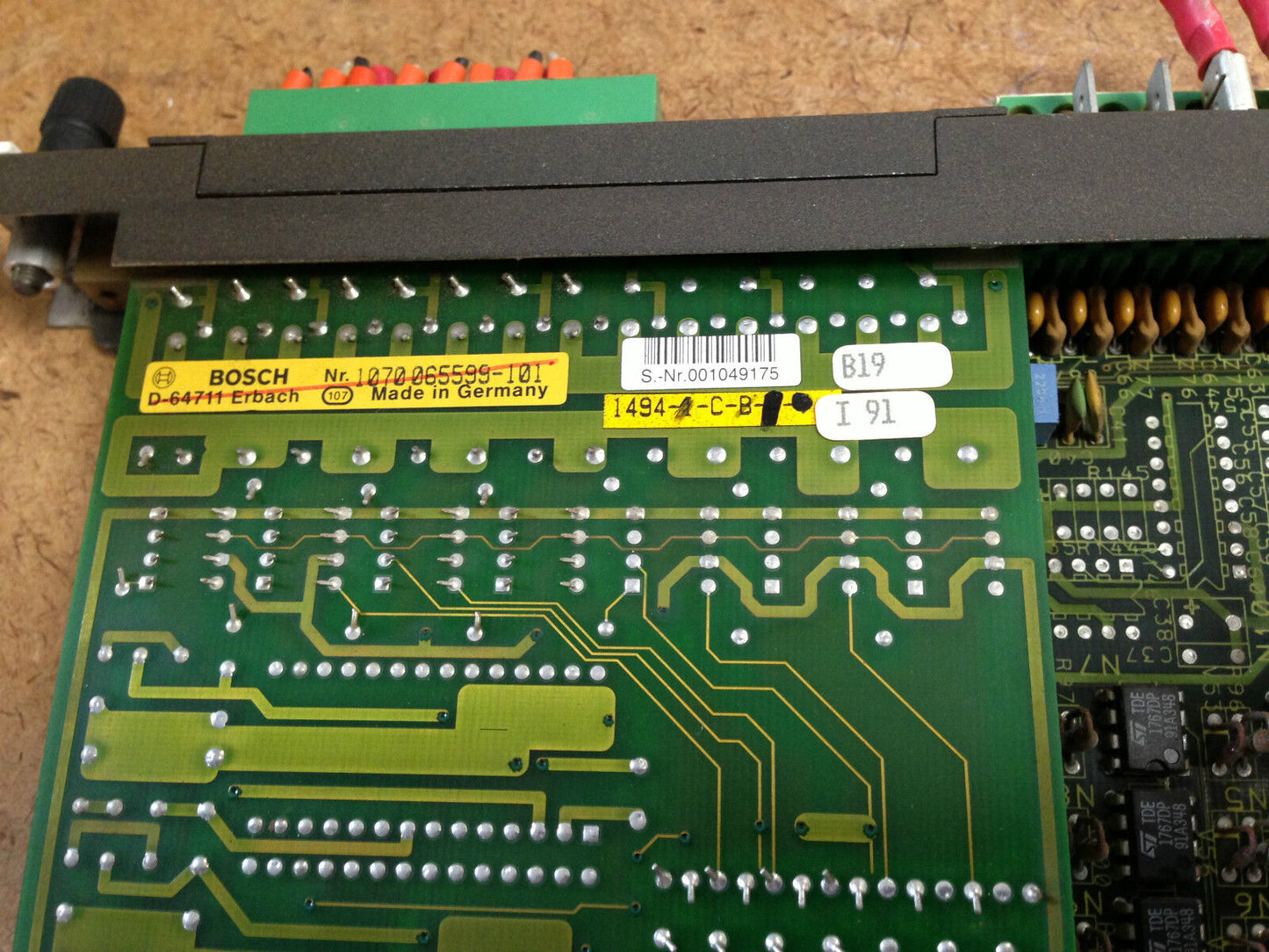 Bosch Servo-I Cnc Plc Module Ni07071492-101 1070065596-105 1070071296-202,To
