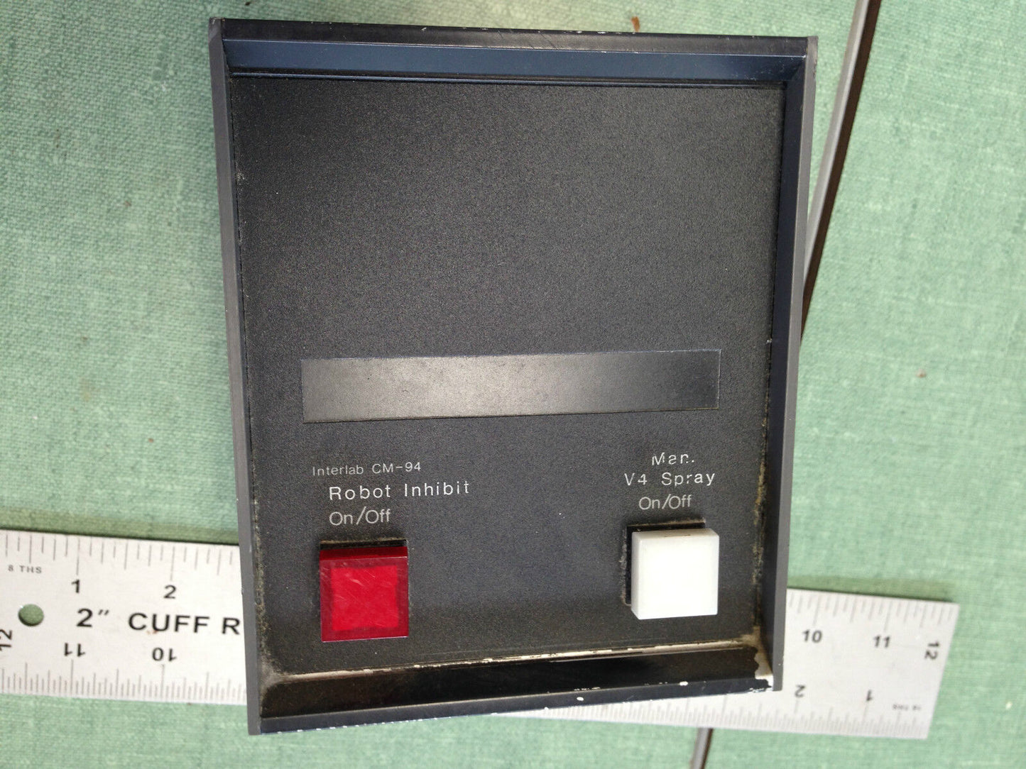Interlab Robot Inhibit,Temperature Controller Cm-94 Cm-94C  Wo 3397,Tn