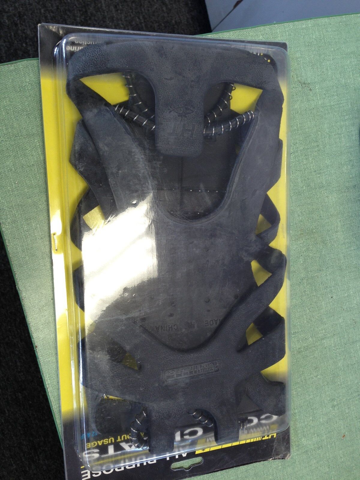 New 1 Pair Ht Sgc-3Xl All-Purpose Slip-On Coil Cleats, Sizes 12 & Up,To