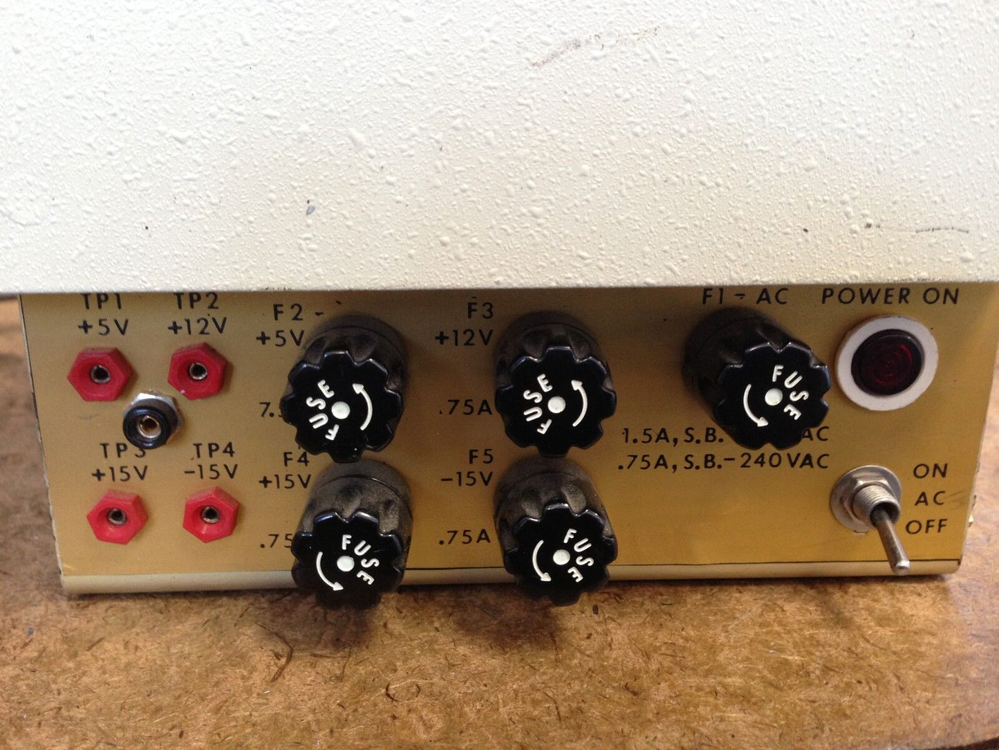 Power Systems Ps-1381 Multi-Dc Power Supply,120/240 Vac,Ps 1381,381283-01-1,Ex