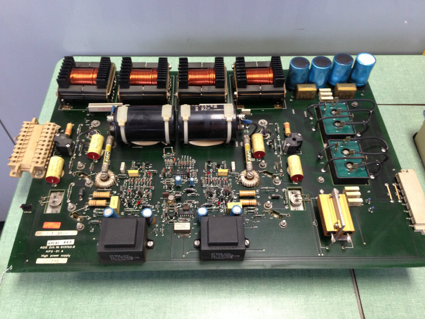 Agie Hps-01 A 613760.8 High Power Supply Pcb 4 Agiepuls Mm Wire Edm Control,To