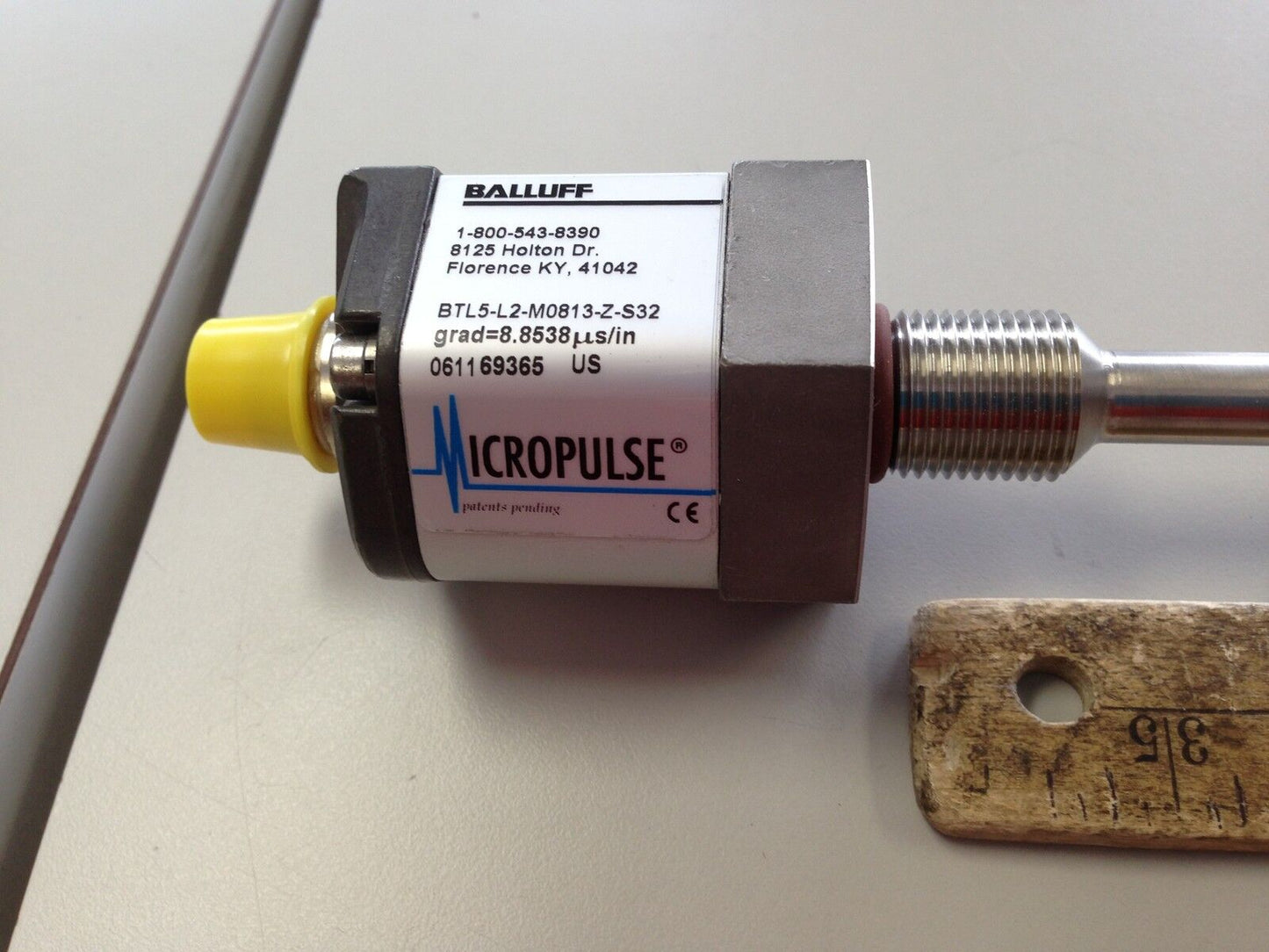 New Balluff Btl5-L2-M0813-Z-S32 Micropulse Linear Transducer 35-1/2"Rod Length