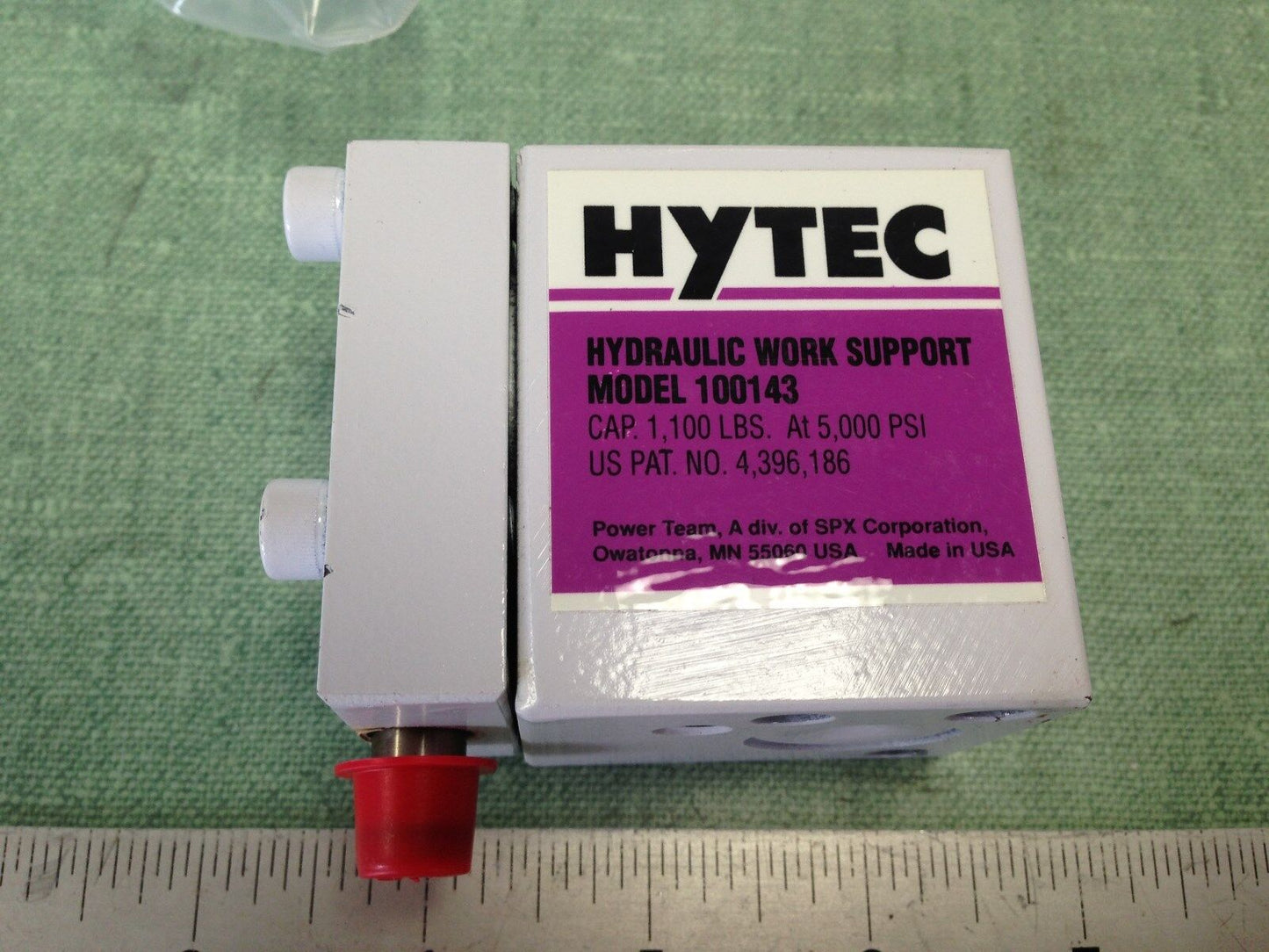 New Hytec/Spx 100143 Hydraulic Work Supports, 1100 Lbs @ 5000 Psi,Am